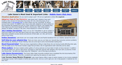 Desktop Screenshot of lakehavenrescue.org